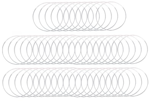 Junta de vidrio para reloj, impermeable, surtido, junta tórica de vidrio para reloj de vidrio, 31 piezas de 15 a 30 mm, 31 piezas de 15 a 30 mm, altura de 0,9 mm, grosor de 0,45 mm