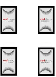 Red Cherry Wimpern # 747S Multipack 4 Paar - Professional