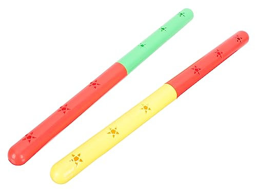 BESPORTBLE 2 Pz da ginnastica bastoncini per il fitness incontro attrezzature da gara attrezzatura sport allenamento bastoncini antiscivolo bastoncini da corsa creativi AbS