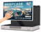 Portable Touch Screen Monitor with Briefcase, 27'' Screen, 1920*1080 FHD, 6H Battery, 90° Rotating Display - Portable Smart TV, Portable Monitor Touchscreen for Camping, Travel, Work, and Gaming