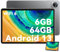 Blackview NEW 10 Inch Tablet Android Tablets WIFI 6 Tablet, 64GB ROM+6GB RAM/2TB,10W Fast Charging Tablet 10 inch, Bluetooth, Type C, GPS,Tablet with Case, 2 Years Warranty