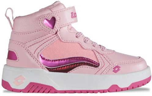 LOTTO Fabura K Unisex Kids, Scarpe da Ginnastica, Rose Pink, 29 EU