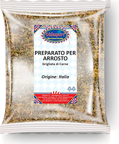 Preparato per Arrosto 100% Naturale - Busta da 1000g | Mix di Spezie per Insaporire Carne alla Griglia con Gusto Intenso
