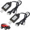 7,4V USB Chargeur Câble RC Universel avec Connecteur pour Batterie LiPo 2S 7.4V avec Prise XH-3PIN, Compatible avec Voiture RC, Bateau RC, Drone RC, Avions RC et Autres Jouets Télécommandés