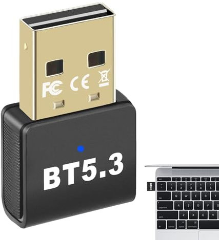 5.3 Adaptateur pour PC, Adaptateur sans Fil USB pour l'ordinateur | Adaptateur Informatique sans Fil | 5.3 Compatibilité USB Smart Home Device, Plug and Play pour Le Bureau, Ordinateur Portable