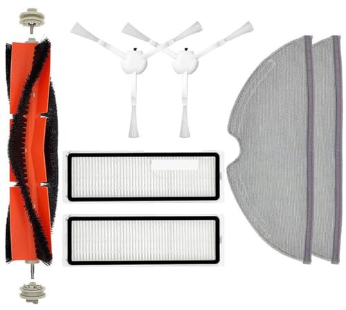 Vuzmode For Xiaomi, Mi Robot Vacuum-Mop 2 Accesorios Repuestos Mijia 2C STYTJ03ZHM Aspiradora Repuestos Cepillo Filtros Trapos Kit de Piezas para aspiradora robótica(QL)