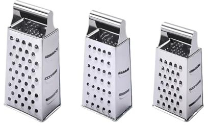 TWOQCMXF 4 Sided Shredder Stainless Steel Cutter Slicer Tower-shaped Potato Cheese Grater Multi-purpose Fruits Cutter Kitchen Accessories