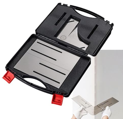 Grattoir à Peinture Grattoir Robuste Anti-Bavures | Robuste Avec Boîte De Stockage Pour Rénovation Domicile Enlèvement Papier Peint Sol Mur Nettoyage Fenêtre Peinture Meuble
