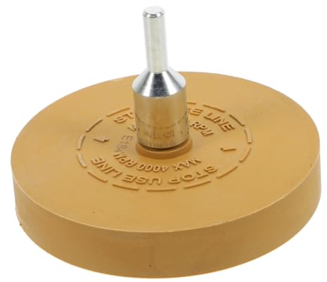 Operitacx Decal Eraser Wheel for Auto Glue Removal Car Decal Remover Tool for Sticker Adhesive Graphics Removal Tool for Car Body for Removing Vinyl Wrap and Sticker Tape