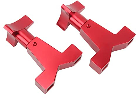RASTKY Jack Tube-Montagehalterung, Starke Metallhalterung für SUV, 1-2,5-Zoll-Rohr, Einfache Installation für Outdoor-Abenteuer (Rot)