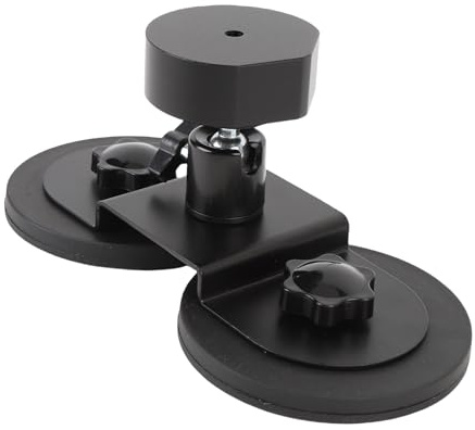 Acouto Support Magnétique adapté à l'angle d'antenne Parabolique Support de Voiture Résistant aux Intempéries pour le Camping Voyager Magnétique d'antenne adapté à l'antenne de Montage de
