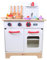 Classic World - Children's Wooden Chef's Mini Toy Kitchen Set, Role Playing Game with Pans, Utensiles and Food CW4201
