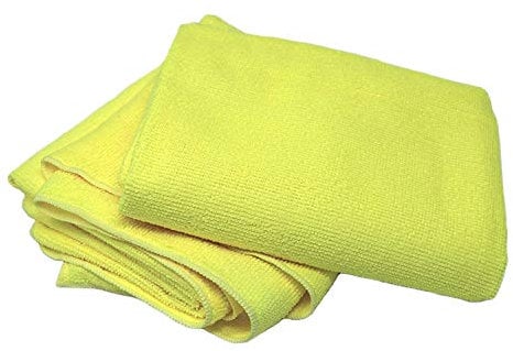 Clay Roberts Extra Large Microfibre Cloths, Pack of 6, XL Cleaning Cloths 31 x 24 Polishing, Waxing & Dusting Cloth, Microfibre Towel, Car Cleaning, Microfiber