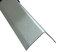 Winkel Profil 3-fach, 1500 mm Edelstahl Winkel 25x25 mm Schenkelinnenmaß, K240 Geschliffen, 0,8 mm Stark Kantenschutz L-Profil