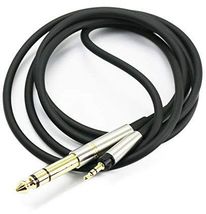 Cavo di ricambio audio compatibile con cuffie Audio Technica ATH-M50x, ATH-M40x, ATH-M70x, 3 metri