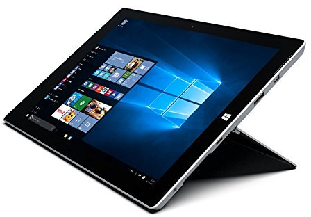 2015 Microsoft Surface 3 con Intel Atom x7-Z8700 (10,8-pulgadas, 4GB RAM, 64GB SSD de Almacenamiento) Platino (Reacondicionado)