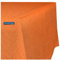TEXMAXX® Tischdecke abwaschbar eckig - 140 x 100 cm in Orange/Maßgefertigte Tischdecke Leinenoptik/Tischdecke wasserabweisend mit Lotuseffekt/Gartentischdecke mit Fleckschutz
