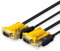 eKL 1 pcs 6ft/1.8m VGA + USB KVM Cable USB 2.0 Type A to USB Type B