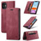 TOHULLE for iPhone 11 Case, Vintage Wallet Case RFID Blocking Card Holder Kickstand Built-in Magnetic Closure Flip Folio Leather Case for iPhone 11 - Red