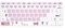 MMDW English Silicone Keyboard Cover 2020 2019 2018 for Lenovo Chromebook C330 11.6/Flex 11 Chromebook/Chromebook N20 N21 N22 N23 100e 300e 500e 11.6/Chromebook N42 N42-2014 inch,Princess