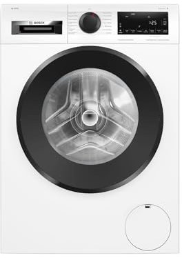 Bosch WGG244A20 Serie 6 Waschmaschine, 9 kg, 1400 UpM, i-DOS intelligente Waschmittel-Dosierung, Fleckenautomatik entfernt 4 Fleckenarten, ActiveWater Plus maximale Energie und Wasserersparnis