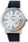 Raptor Accom Herren-Uhr Leder Datum Leuchtzeiger Analog Quarz RA20277 (blau)
