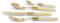 Rivadossi Sandro 43OR04T12 Posto tavola, Acciaio Inossidabile, Avorio