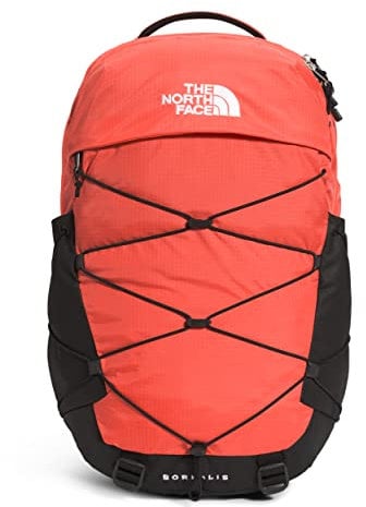 The North Face - Borealis - Zaino per laptop pendolare, colore: arancione e nero (Retro Orange/TNF Black), misura unica
