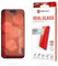 Displex Panzerglas 2D/ Clear (10H) für Apple iPhone 15/15 Pro, Eco-Montagerahmen, Tempered Glas, kratzer-resistente Schutzfolie, hüllenfreundlich