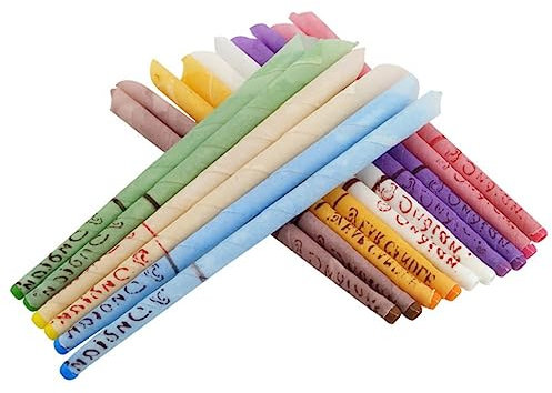 DRESSOOS Ohrenschmalzkerze 16st Ohrkerzenwachs Wachskerzen Fürs Ohr Kerze Aus Ohrenschmalz Bausatz Horntyp Aromatherapie Relax