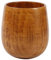 AILOOCEDI Jujube Wood Cup, Wooden Drinking Cup,Wood Tea Set Cup for Coffee Beer Tea Juice Milk,Safe Thermal Insulation Anti-Scald Mug (Large Belly Cup)