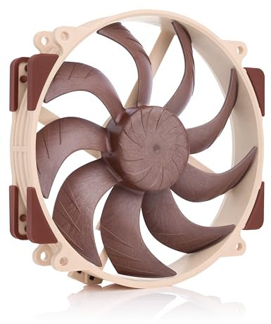 Noctua NF-A14x25r G2 PWM, Ventilador de Marco Circular y 140 mm, 4 Pines (Marrón)