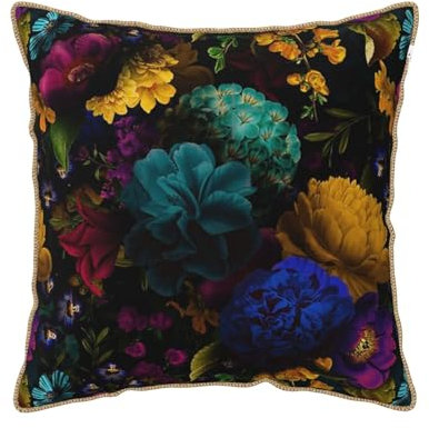 YounPrenG Kissen, Kissenbezüge aus Samt mit goldenem Rand, Kissenbezüge, Dekokissen für Zuhause, Bett, Sofa, Auto,Vintage Shabby Chic Nachtaffäre