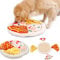 Emmi-pet Schnüffelteppich Pizza - Intelligenzspielzeug für Hunde 50x50 cm | Geruchstraining & Belltraining | langsames Fressen | maschinenwaschbar | freundliches & weiches Material
