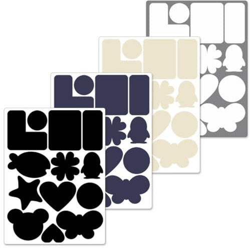 NJCXOLA 4pcs Reparatur Patches Selbstklebende,Verschiedene Größen und Formen Daunenjacke für Daunenjackenschirm Tent Outerwear Repair