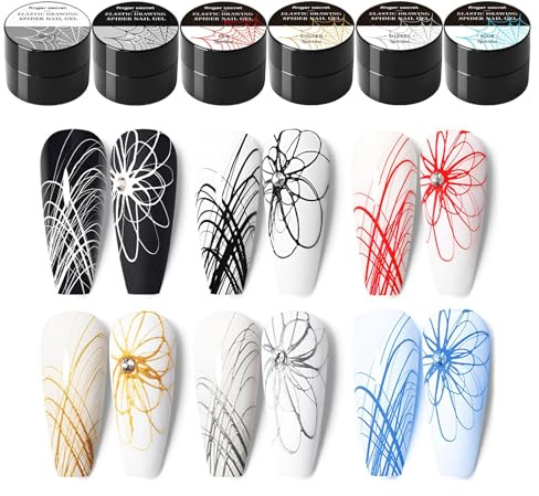 Spider Gel für Nägel elastischer Gel-Liner für Nail-Design-Emaille