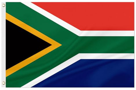 Bandera de Sudáfrica, 90 x 150 cm