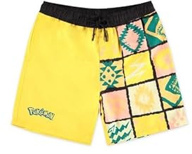 Pokémon Männer Badeshort Multicolor Fan-Merch, Gaming