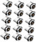 Holibanna Type c Adaptor Head Magnetic Usb Cable Adapter 3a Fast Charging Data Transmission Phone Accessory
