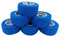 PintoMed Selbstklebender Finger Verband, Gedehnt – 6 x Blau - 2,5cm x 4,5m - Kohäsive Bandagen Rollen, Haftbandage, Fixierbinde selbsthaftend, Sport Tape, Handgelenk, Bein, Arm, Vet Wrap
