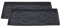 Superio Bandeja de Goma para Maletero, 34 Pulgadas Bandeja Decorativa para Maletero, Resistente al Agua para Todo Tipo de Clima Interior o Exterior Uso