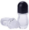 2PCS 30ml 1oz Empty Clear Glass Roll-on Deodorant Bottles with Plastic Roller Ball Essential Oils Roller Bottles Portable Travel Container Vial Jar Holder for Aromatherapy Oil Perfume