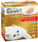 Gourmet Gold Mousse Katzenfutter, Nassfutter mit Thunfisch, Leber, Truthahn und Rind - 8x85g - 6er Box (48 Dosen; 4,08kg)