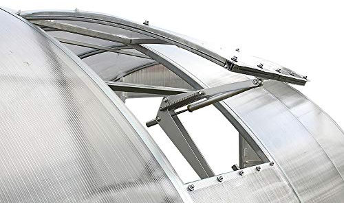 Fenêtre Pliante Automatique pour Serre de Jardin Polycarbonate