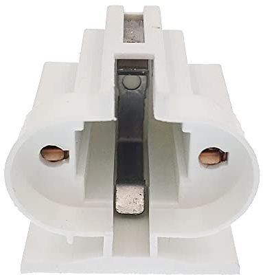E-Simpo® 6pcs G23 G23-2 Lamp Holder 5W 7W 9W 2-Pin Horizontal, Screw-Down Light Socket Compact Fluorescent Lampholder (G23)