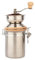 La Cafetière Molinillo de café tradicional de acero inoxidable, plateado