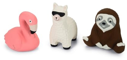 Beeztees K&BZ Kauspielzeug für Hunde, Latex Sortiert, 10,5 x 6 x 12 cm