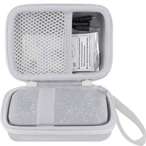 co2CREA Hart Reiseschutzhülle Etui Tasche für HP Sprocket Portable 5x7.6 cm Sofortbilddrucker Mobiler Tragbarer Fotodrucker,Nur hülle