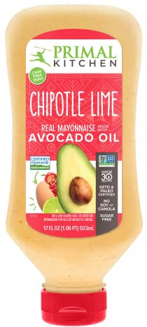 Primal Kitchen Squeeze Chipotle Lime Mayo made with Avocado Oil, 17 Ounces