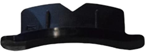 FeRo Rolladen Arretierung - Clip 37mm-55mm Alu - Schwarz - 50 Stk für 39mm Profile